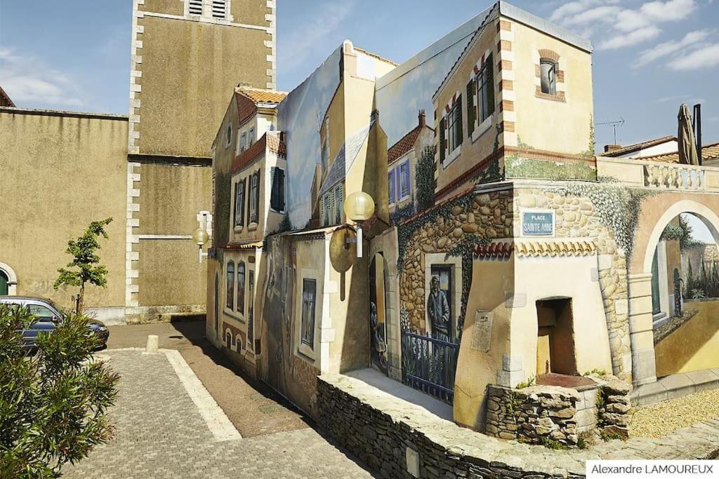 Maison Proche Plages, Port Et Tous Commerces レ・サ​​ーブル・ドロンヌ エクステリア 写真